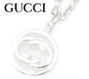 GUCCI グッチ 147749 J8400 8106 DOPPIA G ドッピアG ネックレス ペンダント アクセサリー シルバー メンズ レディース ユニセックス 【送料無料】