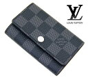 ルイ・ヴィトン キーケース（メンズ） LOUIS VUITTON ルイ ヴィトン N62662 ダミエグラフィット ミュルティクレ6 6連キーケース新品 メンズ ギフト【送料無料】