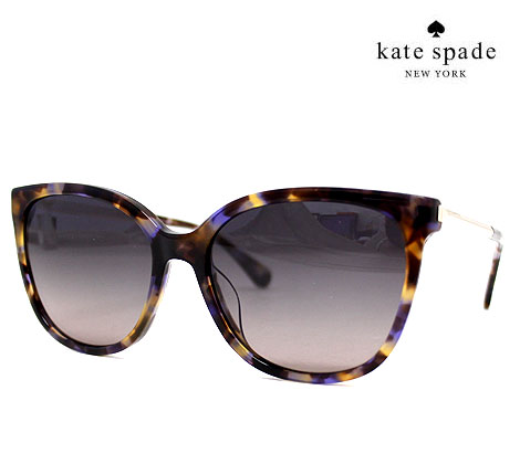 ケイト・スペード ニューヨーク サングラス レディース Kate Spade ケイトスペード BRITTON/G/S X8QWJ レディース サングラス ブラウンハバナ ウェリントン ファッション用グラス 正規品【送料無料】