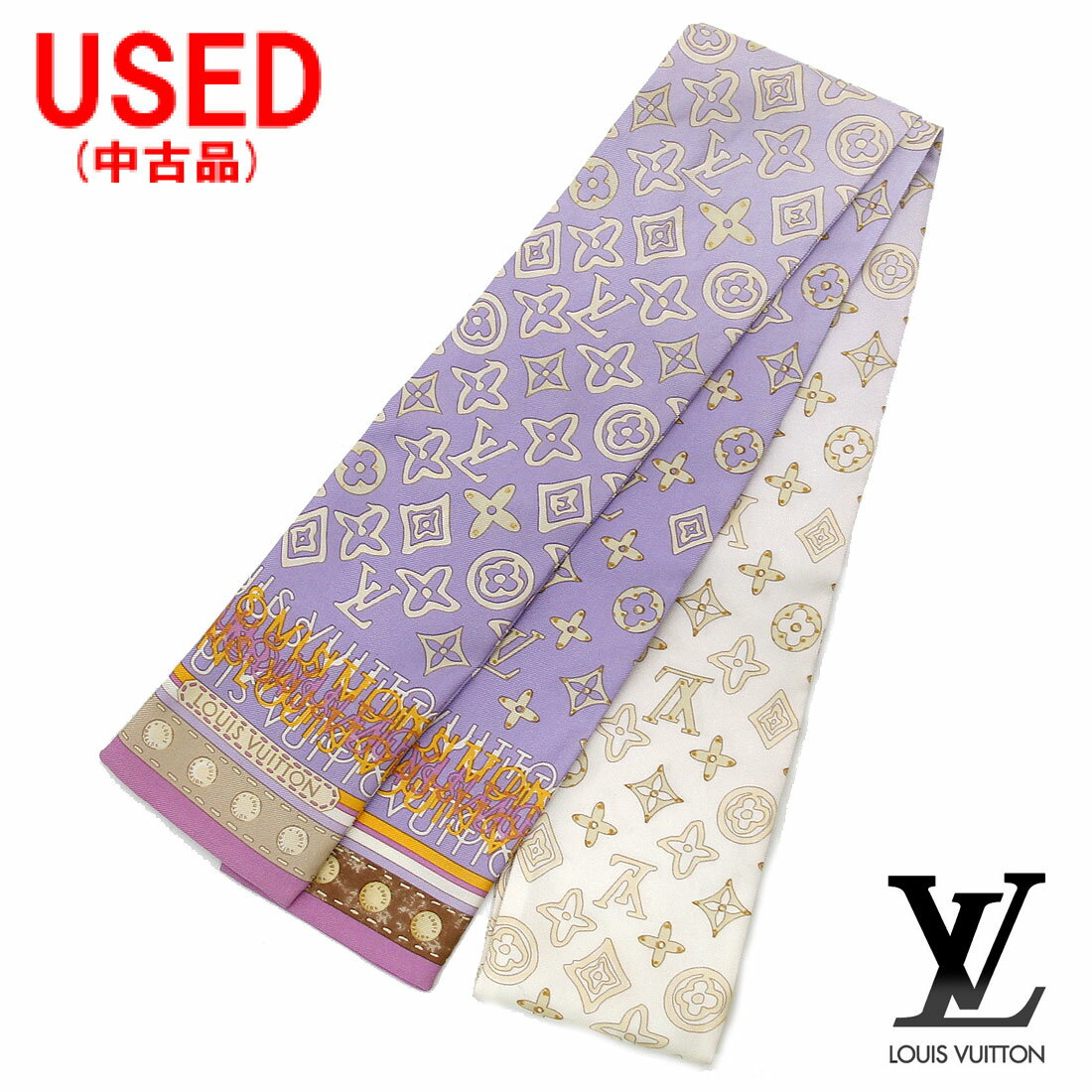 LOUIS VUITTON ルイ・ヴィトン ストール スカーフ パープル LOUIS VUITTON ルイ・ヴィトン ストール スカーフ パープル