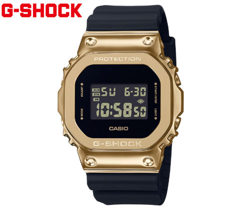 CASIO G-SHOCK GM-5600UG-9JF 腕時計 カシオ メタルカバー メタルケース メタルベゼル スクエアデザイン デジタル クオーツ ブラック ゴールド 【送料無料】 CASIO G-SHOCK GM-5600UG-9JF 腕時計 カシオ メタルカバー メタルケース メタルベゼル スクエアデザイン デジタル クオーツ ブラック ゴールド 【送料無料】