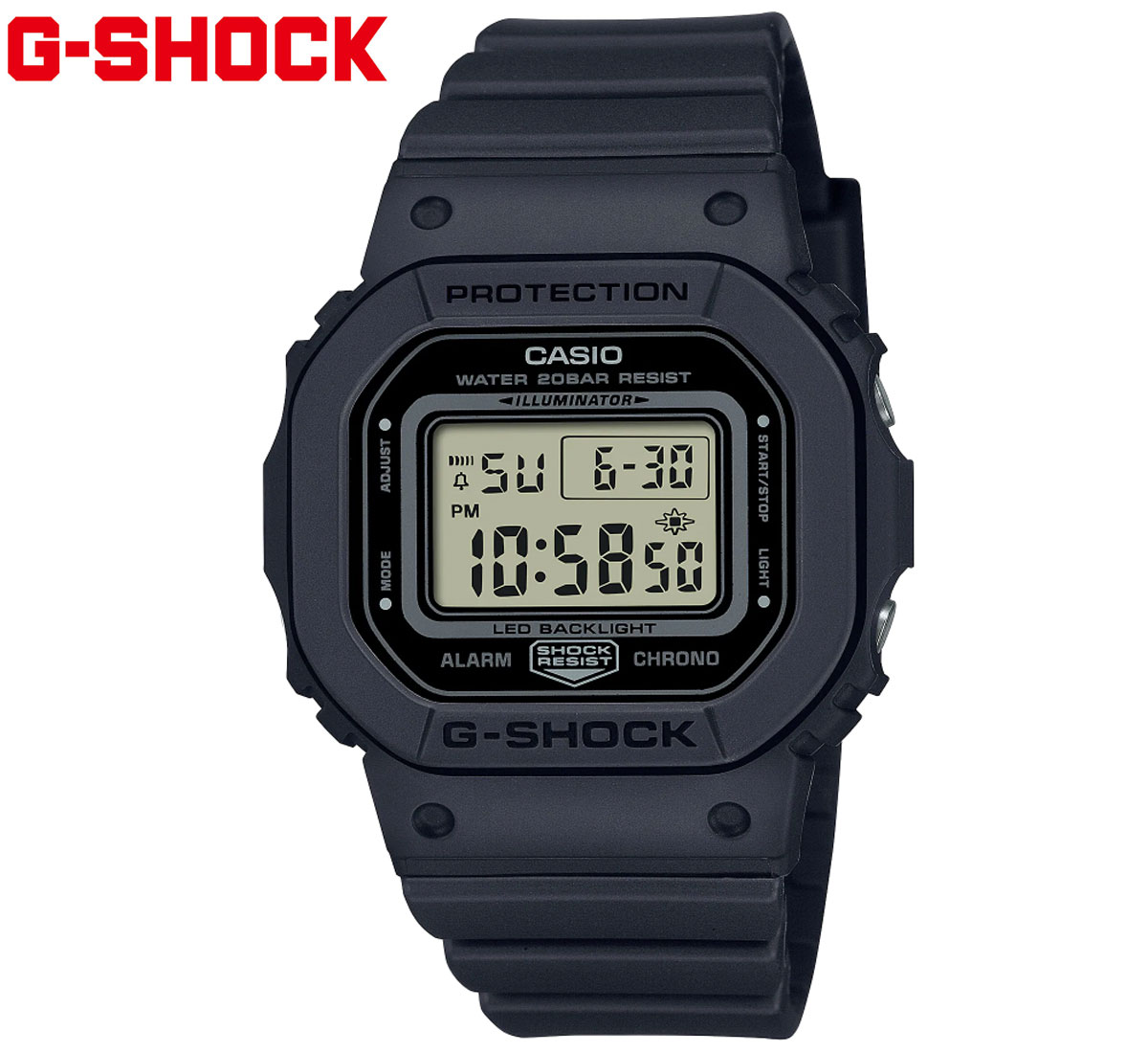 カシオ G-SHOCK 腕時計（レディース） CASIO G-SHOCK GMD-S5600BA-1JF カシオ 腕時計 WOMEN レディース デジタル ブラック シンプル 【送料無料】