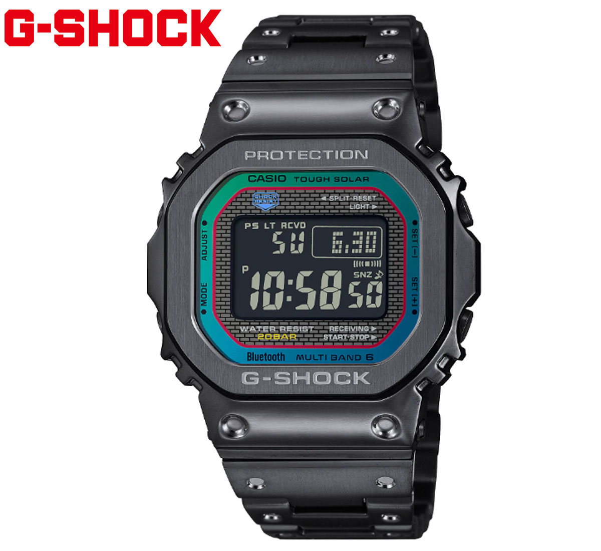 CASIO G-SHOCK GMW-B5000BPC-1JF  ӻ FULL METAL ե᥿ 顼 Х Bluetooth ֥å 쥤ܡ ̵