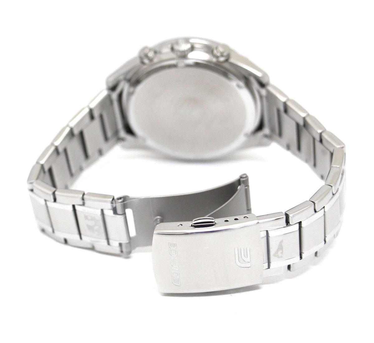 CASIO EDIFICE エディフィス EFV-650DJ-3AJF カシオ 腕時計メンズ 男性用 Standard Chronograph スタンダート クロノグラフ シルバー グリーン文字盤 【送料無料】