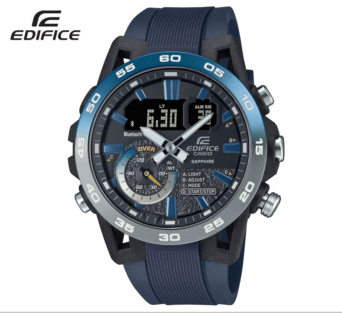 intelligence CASIO EDIFICE エディフィス ECB-40YNP-1AJF SOSPENSIONE カシオ 腕時計メンズ 男性用 アナログ Bluetooth対応 ネイビー 【送料無料】