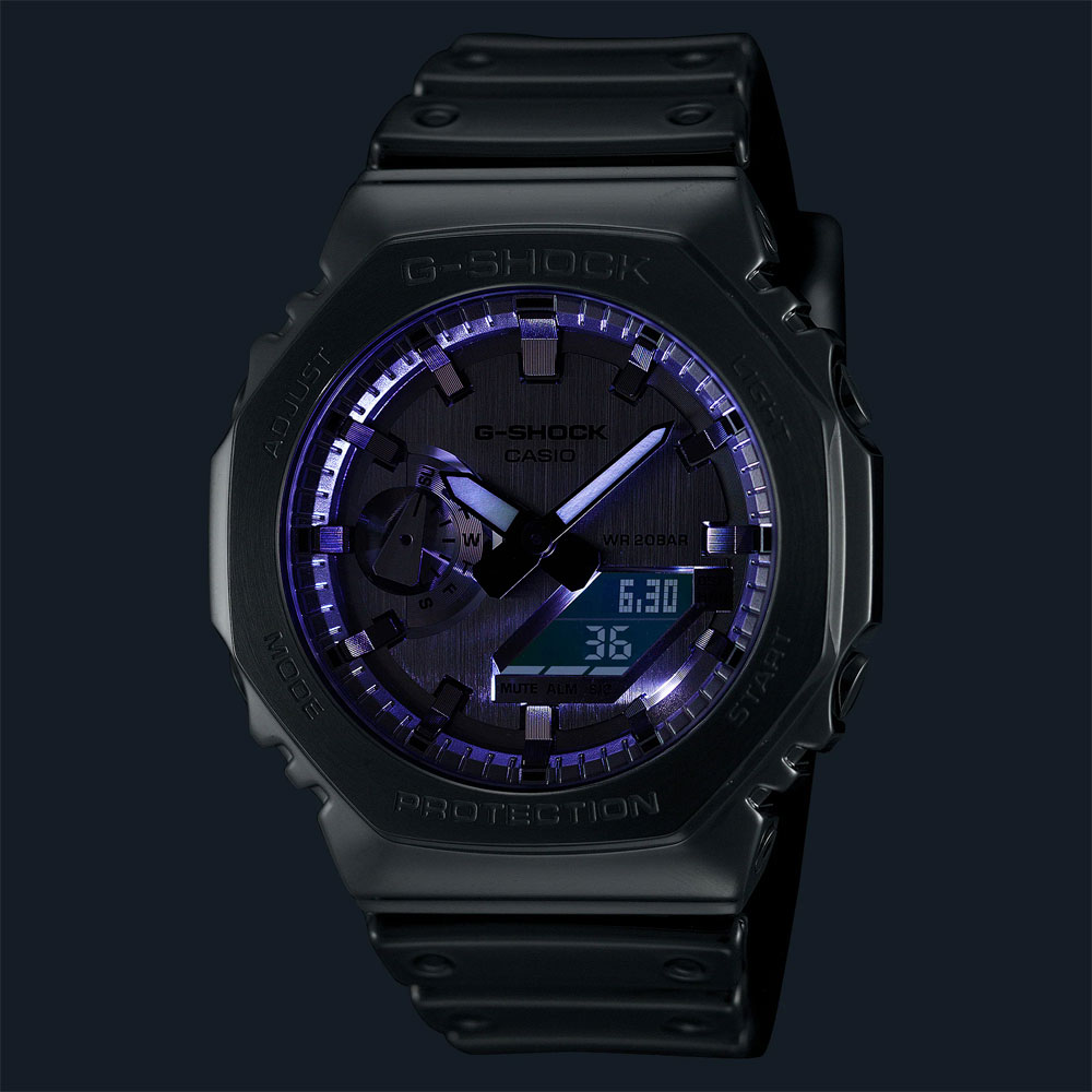 CASIO G-SHOCK　GM-2100YM-8AJF カシオ 腕時計 FINE METALLIC SERIES ファインメタリック アナログデジタル アナデジ メタルカバー メタルケース シルバー 新品 正規品 【送料無料】
