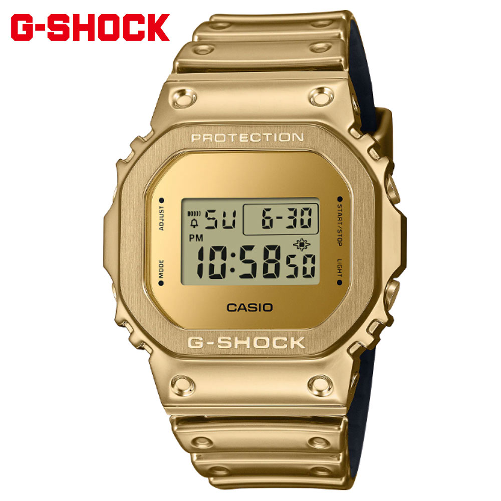 CASIO G-SHOCK GM-5600YMG-9JF 腕時計 カシオ FINE METALLIC SERIES ファインメタリック スクエアデザイン デジタル クオーツ ゴールド 新品 【送料無料】