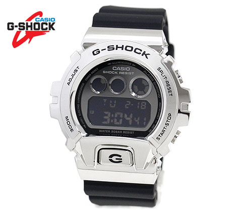 CASIO G-SHOCK GM-6900-1JF カシオ　25th Anniversary Models　三つ目モデル　25周年記念　メンズ　腕時計 ブラック×シルバー 【送料無料】