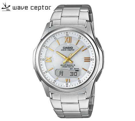 CASIO wave ceptor WVA-M630D-7A2JF カシオ ウェーブ セプター 腕時計 メンズ ソーラー電波 シルバー×ゴールド 【送料無料】 CASIO wave ceptor WVA-M630D-7A2JF カシオ ウェーブ セプター 腕時計 メンズ ソーラー電波 シルバー×ゴールド 【送料無料】