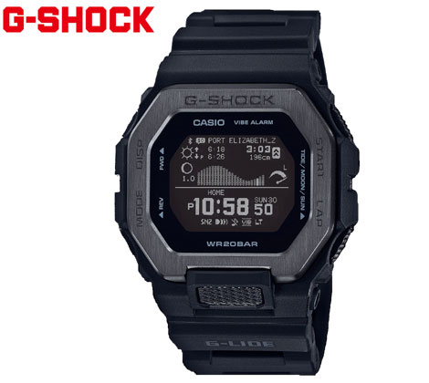 CASIO　G-SHOCK GBX-100NS-1JF　カシオ　腕時計　G-LIDE Gライド Bluetooth　デジタル ブラック メンズ レディース ユニセックス 男女兼用 