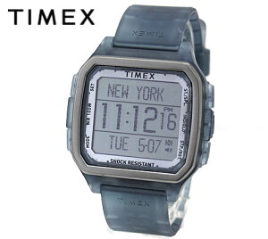 TIMEX タイメックス TW2U56500 腕時計 コマンドアーバン デジタル ネイビー スケルトン メンズ レディース ユニセックス シリコンバンド プレゼント ギフト 【送料無料】