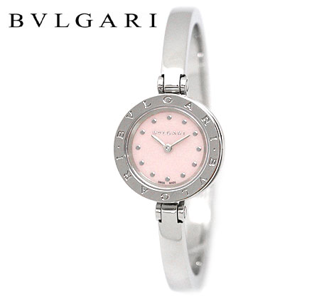 BVLGARI ブルガリ BZ23C2LSS.M B-zero1 ビーゼロワン 23MM レディース ウォッチ 腕時計 バングル アナログ クォーツ シルバー ピンク文字盤 ギフト プレゼント 専用BOX 【送料無料】