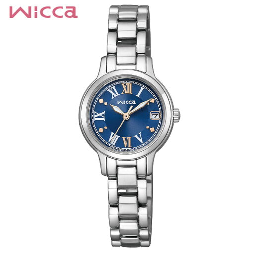 CITIZEN wicca KH4-912-71 シチズン ウィッカ 腕時計 レディース 女性用 ソーラーテック シンプル ギフト プレゼント シルバー ブルー文字盤 新品 【送料無料】 CITIZEN wicca KH4-912-71 シチズン ウィッカ 腕時計 レディース 女性用 ソーラーテック シンプル ギフト プレゼント シルバー ブルー文字盤 新品 【送料無料】