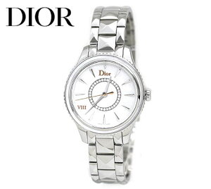 DIOR ディオール CD152110M004 VIII Montaigne　モンテーニュ　腕時計　レディース　ウォッチ　ダイヤ シルバー×ホワイト文字盤 【送料無料】