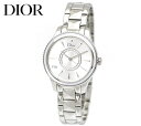 ディオール 腕時計 DIOR CD152110M011 DIOR VIII ディオール8 オンユイット Montaigne 32MM　モンテーニュ　腕時計　レディース　ウォッチ　ダイヤ シルバー シルバー文字盤 【送料無料】