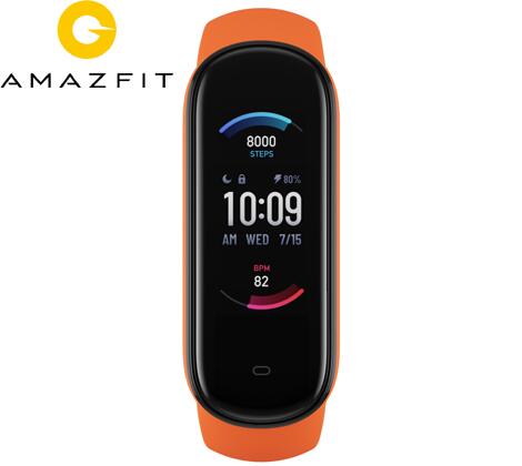 アマズフィット スマートウォッチ Amazfit Band 5　アマズフィット　SP170022C07 Orange　オレンジ　腕時計　スマートウォッチ　メンズ　レディース　ユニセックス 【送料無料】