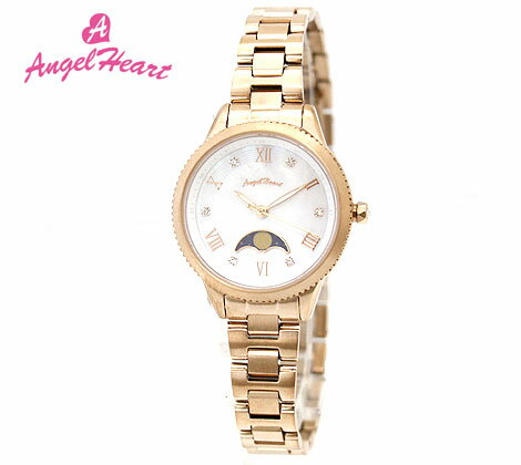 Angel Heart　エンジェルハート　TT29PG Twinkle Time トゥインクルタイム　レディース 腕時計 女性用 ムーンフェイズ ピンク　プレゼント ギフト 【送料無料】(2)