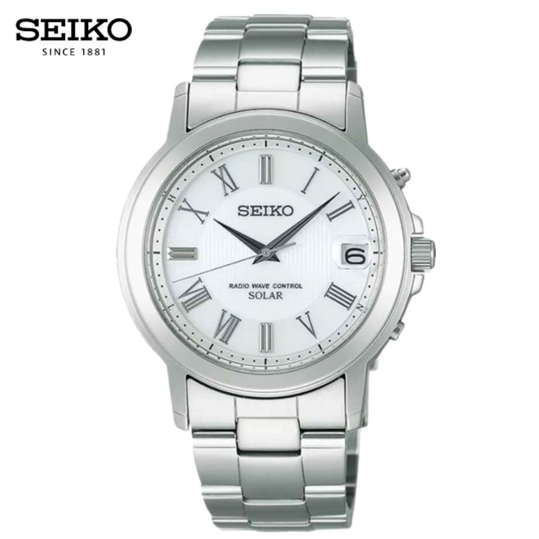 SEIKO SPIRIT SBTM189 セイコー スピリット メンズ 腕時計 男性用 電波ソーラー アナログ シルバー ギフト プレゼント 新品 【送料無料】