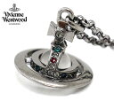 VivienneWestwood ヴィヴィアンウエストウッド 63020098 S001 アクセサリー PTEITE ORB プチオーブ ペンダント/ネックレス ガンメタル 【送料無料】