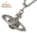 VivienneWestwood ヴィヴィアンウエストウッド 63020086 S108 アクセサリー mini bas relief ミニバスレリーフ オーブ ペンダント ネックレス ガンメタル【送料無料】