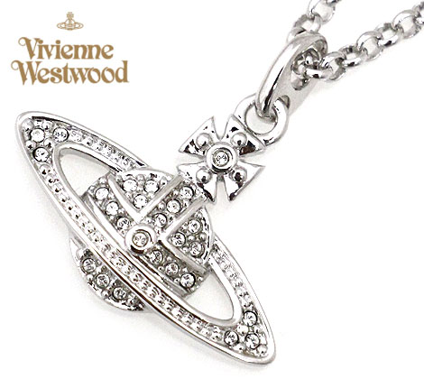 ヴィヴィアンウエストウッド ネックレス（レディース） VivienneWestwood ヴィヴィアンウエストウッド 63020086 02P116 アクセサリー mini bas relief ミニバスレリーフ　オーブ ペンダント/ネックレス シルバー【送料無料】