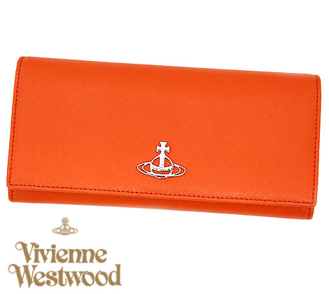 VivienneWestwood@BBAEGXgEbh 51120005 SAFF F401 SAFFIANO@Kt@z@ORANGE@IW    