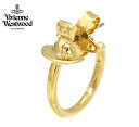 VivienneWestwood　ヴィヴィアンウエストウッド　62030051　02R001　ピアス　アクセサリー　オーブ　フープ　ゴールド　片耳用【送料無料】