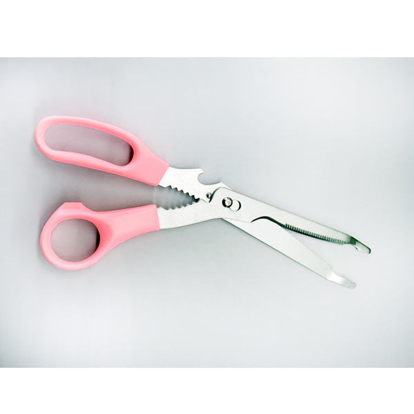 つかめるキッチンバサミ 富士パックス販売 アイデア商品 キッチンばさみ 調理鋏 切る 掴む 栓抜き ギン..