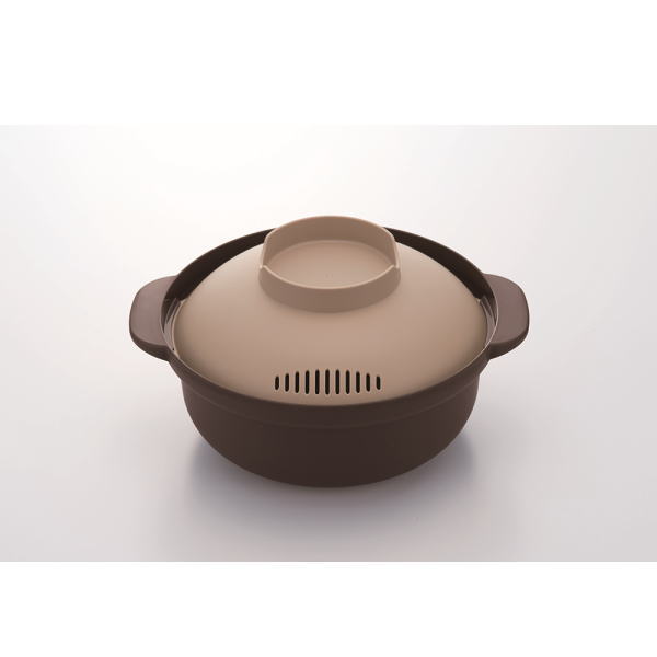 Rakuten - レンジでひとり用鍋 富士パックス販売 アイデア商品 キッチン 一人鍋 1人鍋 小さい コンパクト鍋 レンジ調理なべ