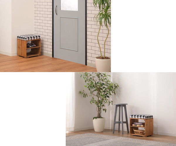 ラックスツール LFS-170A LFS-170B LFS-170C 【同梱不可 返品不可 キャンセル不可商品】東谷LF インテリア雑貨家具 ラックスツール 靴箱 靴置き シューズラック シューズボックス 玄関 ラック スツール 椅子 腰掛 玄関収納 [2]