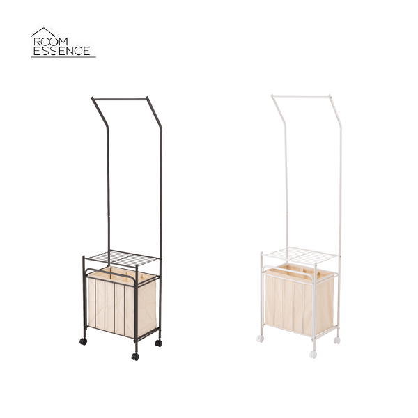 Rakuten - ランドリーハンガー MIP-62DGY MIP-62WH 【条件付送料無料 同梱不可 返品不可 キャンセル不可商品】ハンガーラック 物干し 部屋干し 収納 服掛け コート 布団 東谷LF インテリア雑貨家具