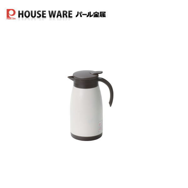 エコット ステンレステーブルポット1.0L HB-4381 パール金属