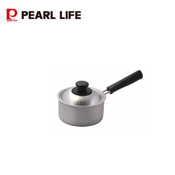 銀河エンボス加工ステンレス製片手鍋14cm HC-0817 【条件付送料無料】パール金属 お湯 煮る 鍋 やかん ..