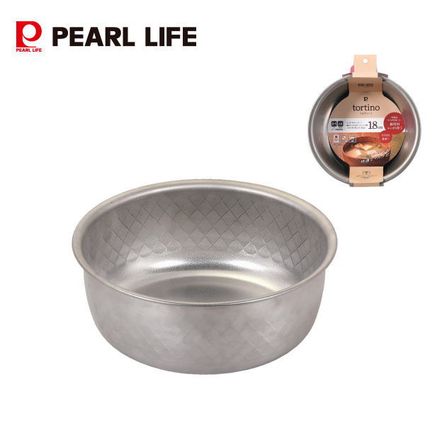 Sauce Pans - トルティーノ 銀河エンボス加工ステンレス製マルチポット18cm HC-0967 20cm HC-0968 パール金属 コンパクト 鍋 取っ手が取れるフライパンセット スタッキング ギフト 挨拶 HC-967 HC-968
