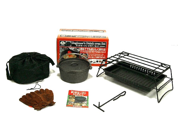 ダッチオーブン6点セット M-5541 【条件付送料無料】 キャプテンスタッグ(CAPTAINSTAG) おすすめ・ビギナーセット・アウトドア用品・キャンプ用品・バーベキュー用品・BBQバーベキューコンロ・クックブック(レシピ)付き通販格安セール情報 楽天 通販