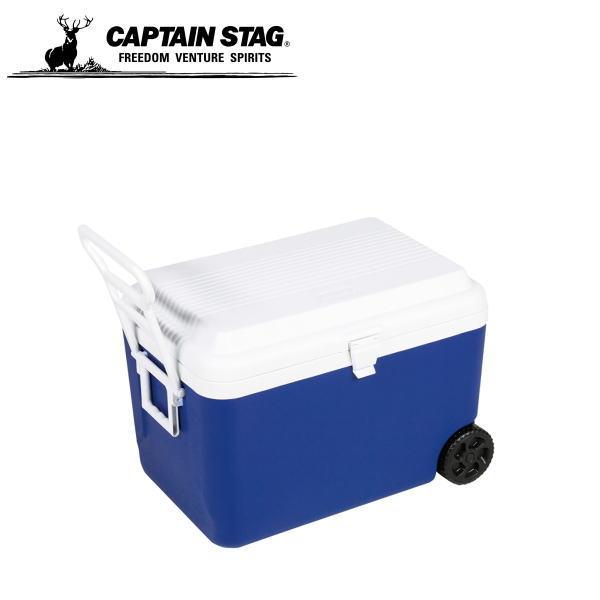 大容量クーラーボックス M-5060 リガード ホイールクーラー60L 【条件付送料無料】 CAPTAINSTAG 【アウトドア用品・キャンプ用品・釣り・バーベキュー・BBQ・キャプテンスタッグ 】CDE