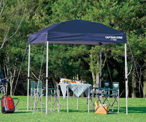 ワンタッチテントタープ 2m×2m M-3283 クイックシェード 200UV-S 【条件付送料無料】 キャプテンスタッグ CAPTAINSTAG キャンプ 運動会におすすめワンタッチタープテント 簡単設営 組み立てイベントテント 蚊帳 かんたん設置簡易テント通販格安セール情報 楽天 通販
