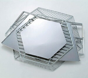 バーベキューコンロ/グリル M-6500 ヘキサ ステンレスファイアグリル L 【条件付送料無料】 キャプテンスタッグ(CAPTAIN STAG) アウトドア用品・バーベキュー(BBQ)・焼き肉・ダッチオーブン調理・キャンプファイヤー焚き火台と大活躍!通販格安セール情報 楽天 通販