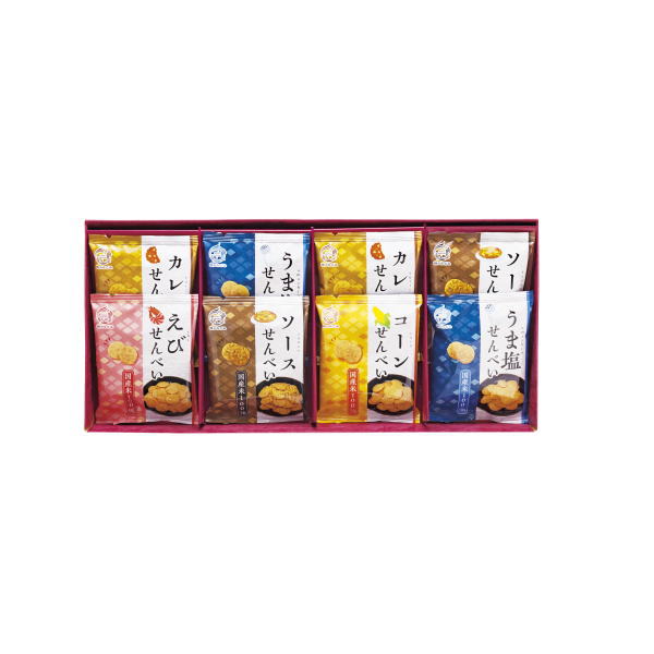 米菓 穂のなごみ BK-BO 挨拶まわりや御礼時の手土産・お土産に！お中元・お歳暮、プレゼント・ギフト、返礼品、お返し、贈答、贈り物、引き出物に！冠婚葬祭・引物におすすめのお菓子セット・スイーツ A136-039