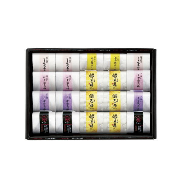 梅未来×千莉菴 天の梅 紀州南高梅御進物6種詰合せ U-SENR-EC202 挨拶まわりや御礼時の手土産・お土産に!お中元・お歳暮、プレゼント・ギフト、返礼品、...