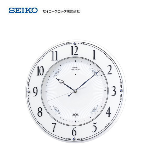 セイコー(SEIKO) 電波掛け時計 プレミ
