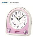 セイコー(SEIKO) クオーツメロディ目覚まし時計 NR435P ピクシス 置き時計・置時計 ※電波時計ではありません。