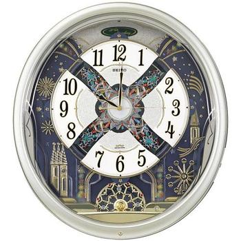 セイコー(SEIKO) 電波掛け時計 ウエーブシンフォニー RE561H 【条件付送料無料】 おしゃれな壁掛け電波時計/電波掛時計/電波時計/贈答品・贈り物/プレゼント・ギフト/お祝い返し/お返し/新築祝い/かわいいメロディー/からくり時計・振り子時計 [2]
