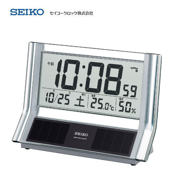 セイコー(SEIKO) デジタル電波置き時計 ハ...の商品画像