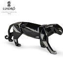 【P10倍+3%off】【正規品】リヤドロ LLADRO Origami パンサー Glazed Black 豹 ヒョウ フィギュリン 新作 ガゼルブラック 01009496 ポーセリン 磁器 人形 置物 インテリア 黒 動物 折り紙 プレゼント お祝い 新築 開業 玄関 オフィス リビング