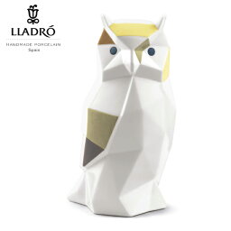 リヤドロ　フクロウ Origami フクロウ 【正規品】リヤドロ LLADRO フィギュリン 新作 01009265 ポーセリン 磁器 人形 置物 インテリア 動物 折り紙 プレゼント お祝い 新築 開業 玄関 オフィス リビング 縁起物