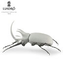 カブトムシ White 【正規品】リヤドロ LLADRO フィギュリン 新作 昆虫 01009478 ポーセリン 磁器 人形 置物 インテリア プレゼント お祝い 新築 開業 玄関 オフィス リビング リアル