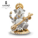 ヴィーナを弾く ガネーシャ Re-Deco/Gold LLADRO 【正規品】リヤドロ 01009276 ポーセリン 磁器 人形 置物 インテリア プレゼント ...