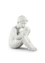 僕の家にようこそ! LLADRO リヤドロ リアドロ 置物 オブジェ インテリア 人形 磁器 おしゃれ プレゼント 玄関 お祝い 新築 開業 癒し リビング 寝室 事務所 オフィス 【正規品】01009455