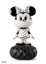 Minnie In Black & White 01009707 【正規品】リヤドロ LLADRO ミニー ミッキーマウス カートゥーン 新作 フィギュリン ミッキー ディズニー ハイポーセリン 磁器 人形 置物 インテリア 玄関 新築 お祝い